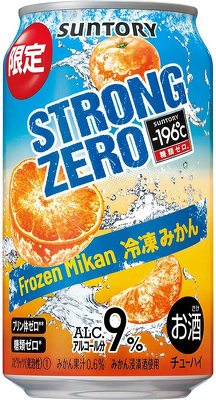 サントリースピリッツ「−196℃ ストロングゼロ<冷凍みかん>」
