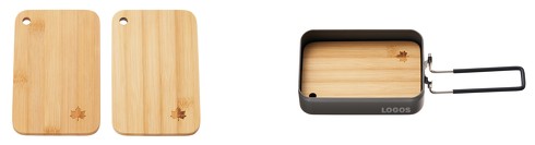 ロゴス「Banboo メスキットぴったりまな板(2pcs)」
