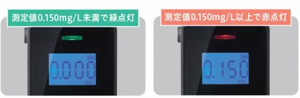 アルコールチェッカー「BAC10」「BAC100」