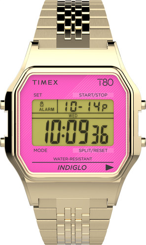 80年代に流行したビビッドカラーを採用した「TIMEX 80」