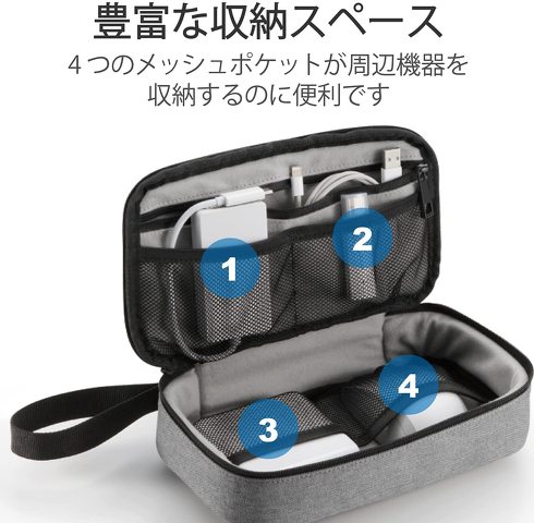 エレコム「ガジェットポーチ(BMA-F01X)」