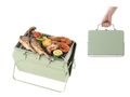 ロゴスから、アタッシェケース型グリルに2人用サイズ登場！　気軽にBBQができる「グリルアタッシュS」