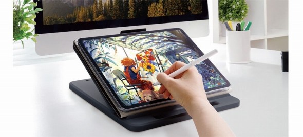 「ドローイング・タイピング向けタブレットスタンド」発売