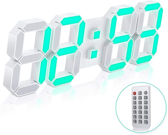 EDUP HOME「3D LED壁時計」