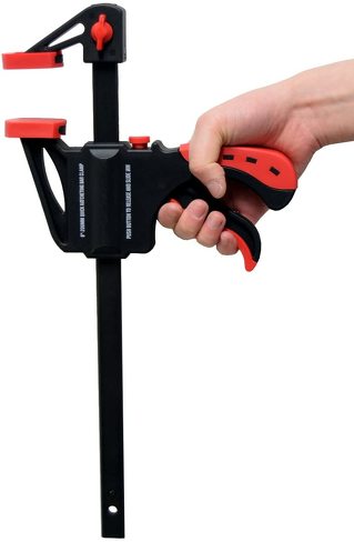DIY初心者におすすめの工具:材料を固定するクランプ、きれいに線を引く墨つぼ