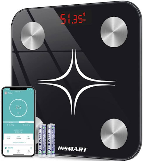 インスマート「体重計 体脂肪計・体組成計 スマホ連動 FG260」