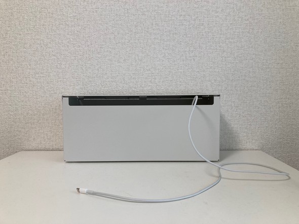 無印良品「スチールタップ収納箱フラップ式」