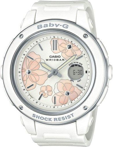 カシオ「BABY-G Floral Dial Series 腕時計(BGA-150FL-7AJF)」
