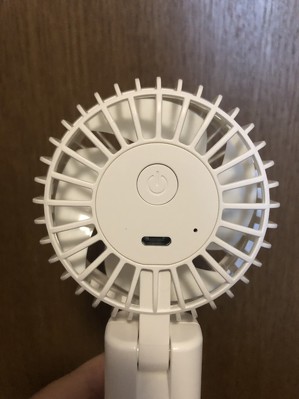 無印良品「充電式コンパクトハンディファン」