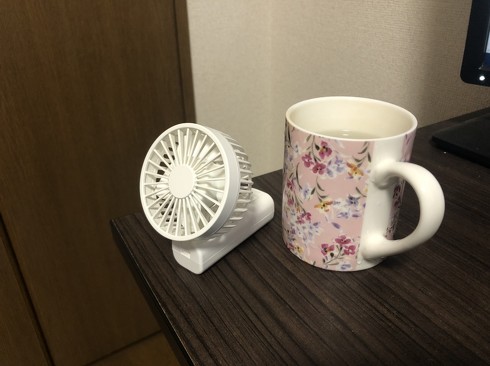 無印良品「充電式コンパクトハンディファン」