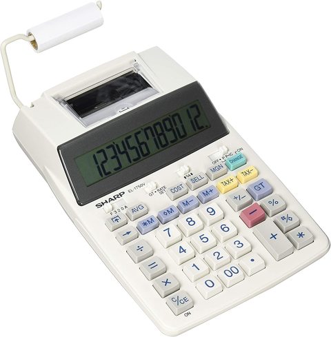「プリンタ電卓 EL-1750V」