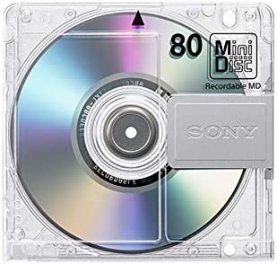 ソニー「ミニディスク (80分、1枚パック) MDW80T」