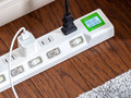 節電に！　ワットメーター付き「電源タップ」発売　消費電力が一目で分かる　ブレーカー内蔵＆雷ガード搭載