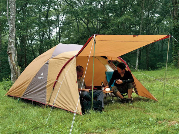 ソロキャンプ用テント