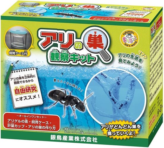 銀鳥産業「アリの巣観察キット」