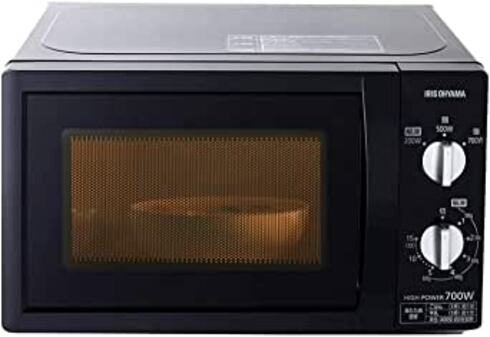 アイリスオーヤマ「電子レンジ 17Lブラック PMB-T176-5」
