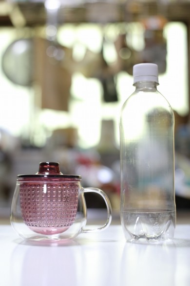 500mlのペットボトルと並べてみた