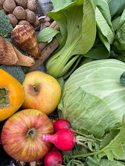 YORIDORI「信州産 野菜と果物詰め合わせセット 無農薬栽培」