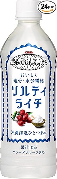キリン 世界のKitchenから ソルティライチ 500mlPET×24本