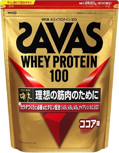 ザバス「ホエイプロテイン100 ココア味」