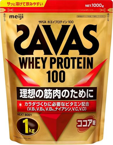 ザバス「ホエイプロテイン100 ココア味」