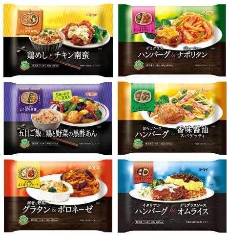 ニップン「よくばりプレート 6種類」