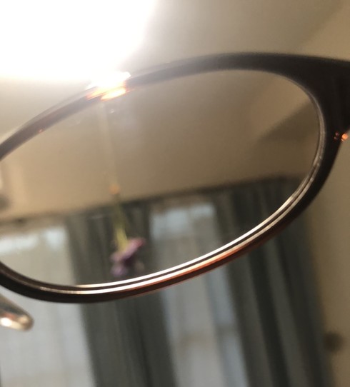 きれいになった眼鏡