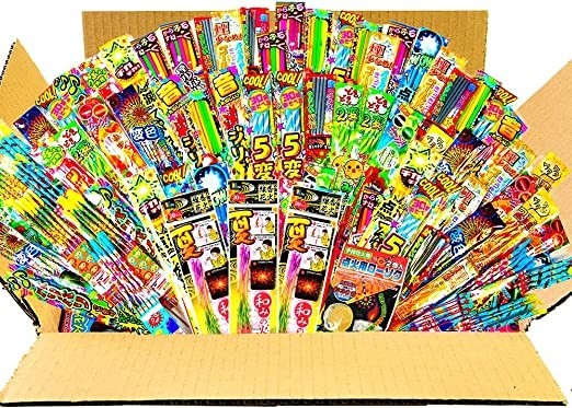 手持ち花火 400本以上 詰め合わせセット 花火福袋