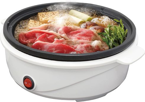 オーム電機「グリル鍋 COK-YM65A-W」