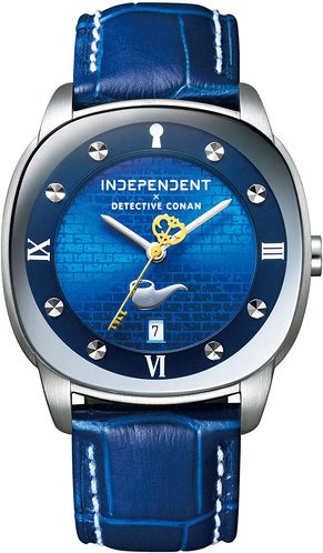 名探偵コナン×INDEPENDENT「オフィシャルコラボウォッチ(工藤 新一モデル)」