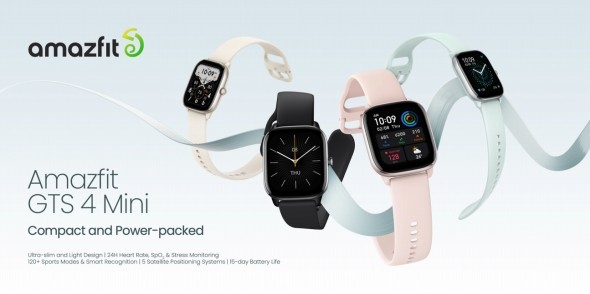 「Amazfit GTS 4 Mini」