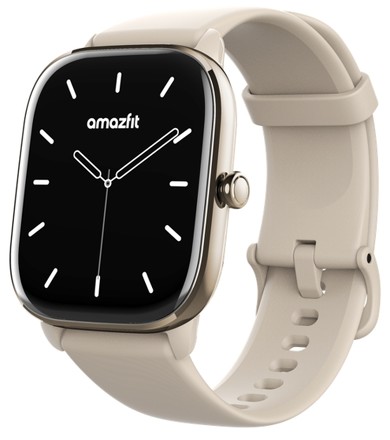 「Amazfit GTS 4 Mini ムーンライトホワイト」