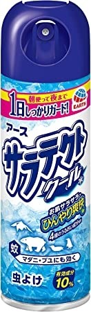 アース製薬 サラテクトクール 虫よけスプレー
