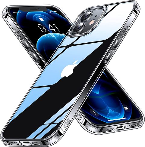 「iPhone 12／12 Pro用ケース クリア」