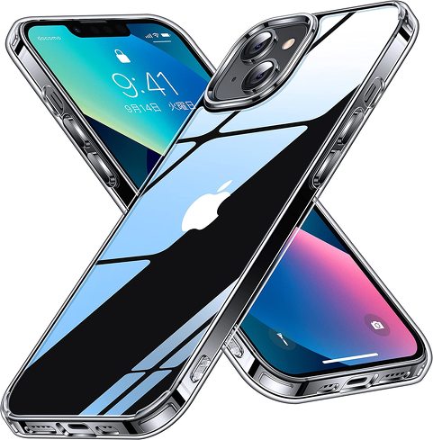「iPhone 13用ケース クリア」