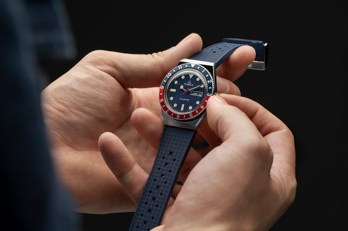 タイメックス「Q TIMEX Rubber Band」
