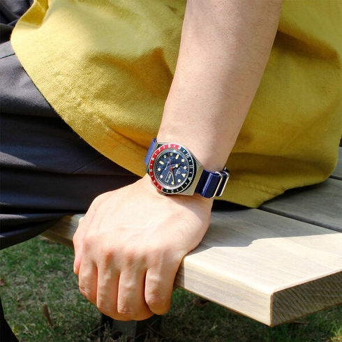 タイメックス「Q TIMEX Rubber Band」