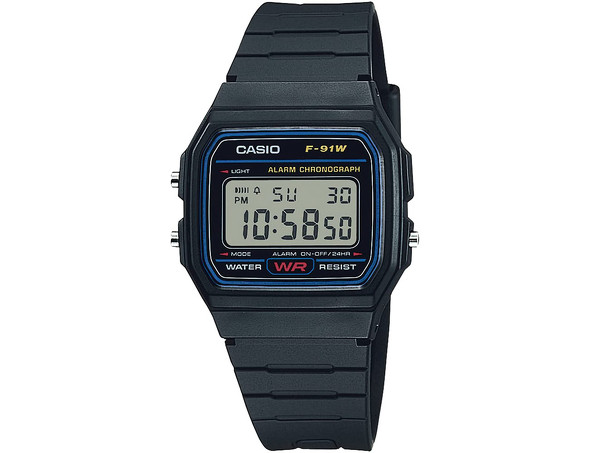 カシオ スタンダード F-91W-1JH