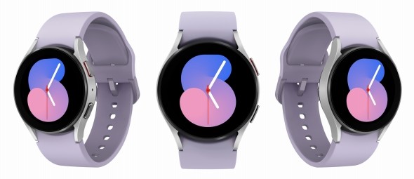 「Galaxy Watch5」40mmモデル カラーバリエーション シルバー