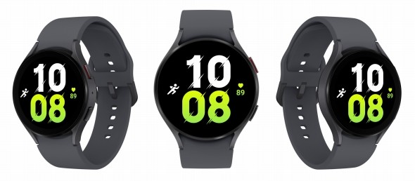 「Galaxy Watch5」44mmモデル カラーバリエーション グラファイト