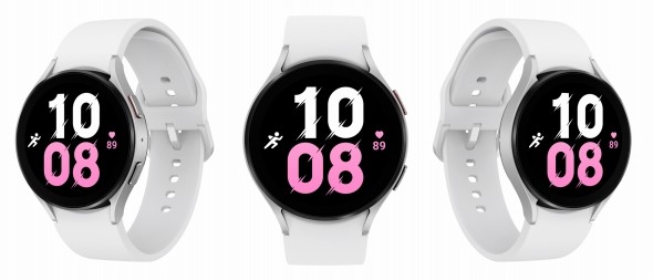 「Galaxy Watch5」44mmモデル カラーバリエーション シルバー