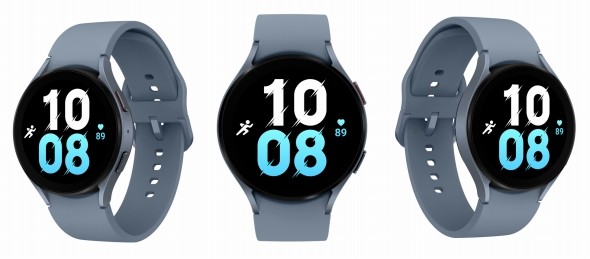 「Galaxy Watch5」44mmモデル カラーバリエーション サファイア