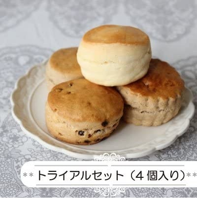 ベノア スコーン トライアルセット（プレーン 紅茶 メープル カレンズ）4個入 BS0005