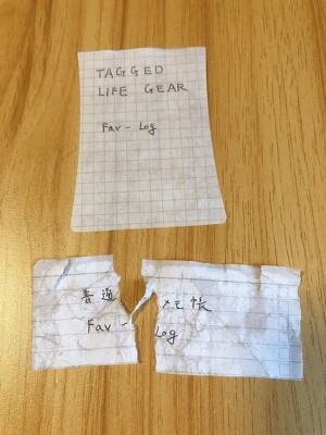 ハイモジモジ「TAGGED LIFE GEAR」