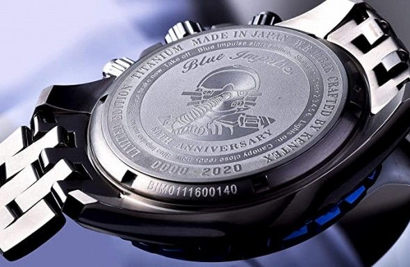 Blue Impulse 60th Anniversary Limited Editions チタンクオーツ T-4 エディション S793M-01