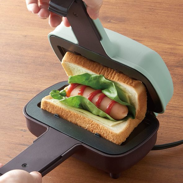 Toffy（トフィー）　ハーフホットサンドメーカー