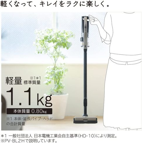 コードレス掃除機:取り回しの良さを求めるなら、1.5kg以下のモデルがおすすめ