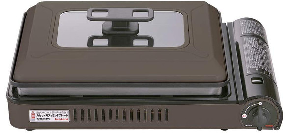 イワタニ カセットガスホットプレート 焼き上手さんα(ブラウン) CB-GHP-A-BR