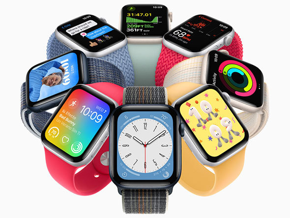 Apple Watch SE(第2世代)のケースはアルミニウムのみ