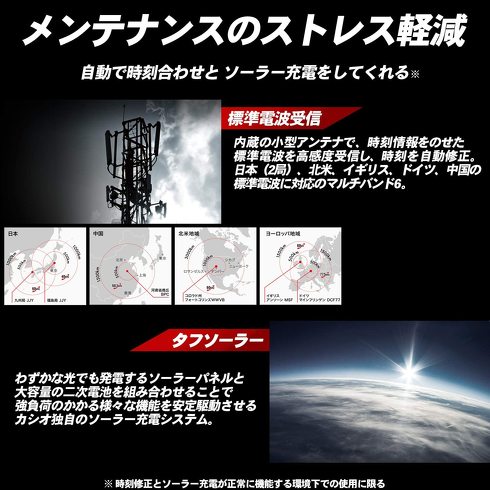カシオ／G-SHOCK「AWG-M100SBB-1AJF」